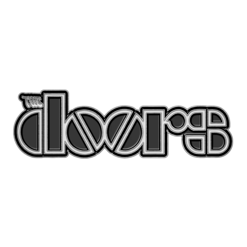 The Doors - Logo Pin - Grey